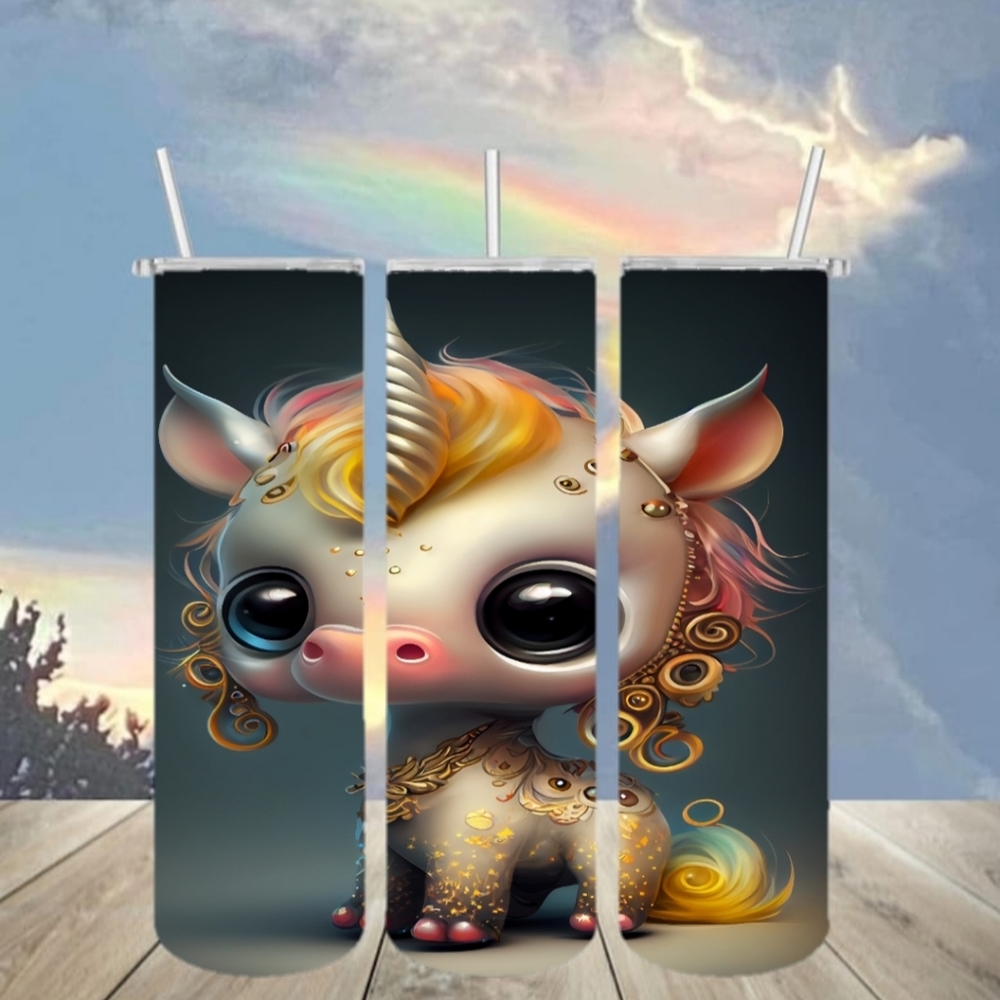 Unicorn tumbler